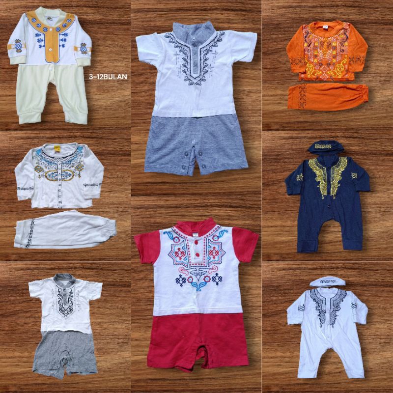 PRELOVED BAJU MUSLIM KOKO ANAK LAKI LAKI