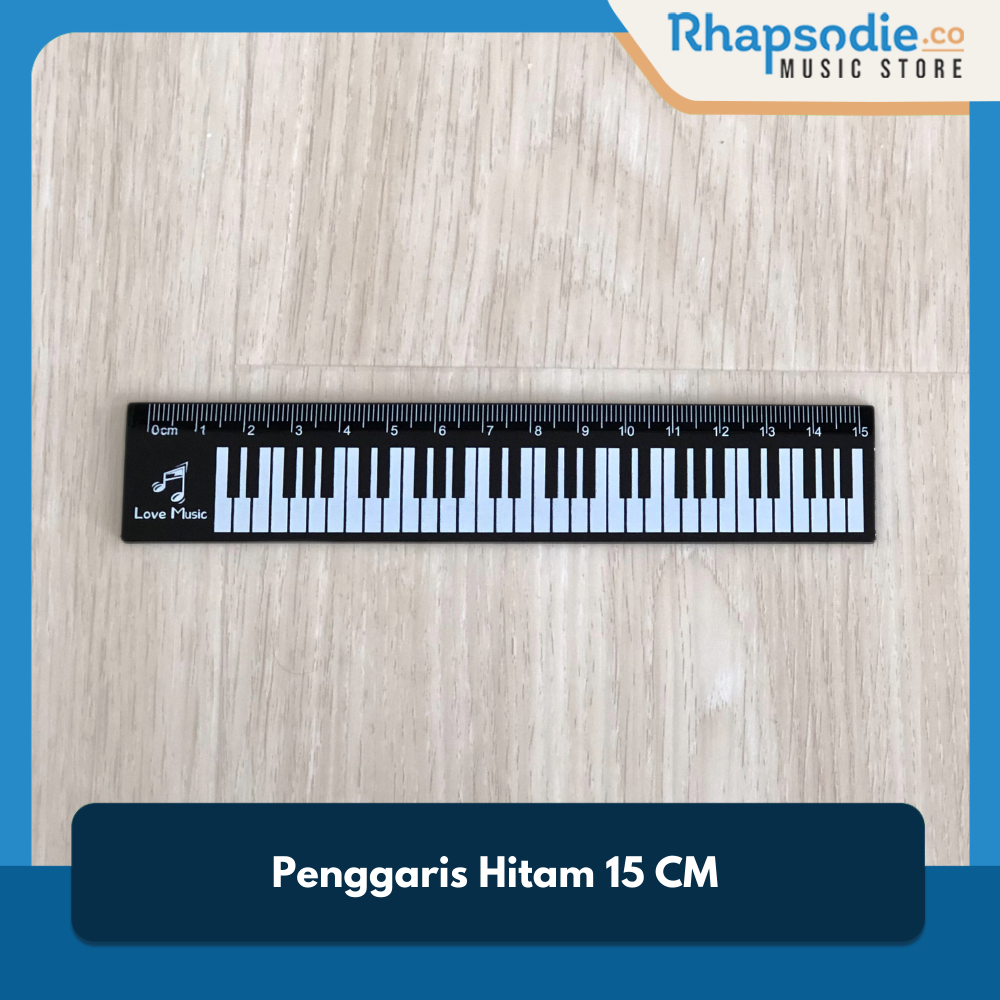 

Penggaris Hitam 15 CM / Perlengkapan Sekolah & Kantor
