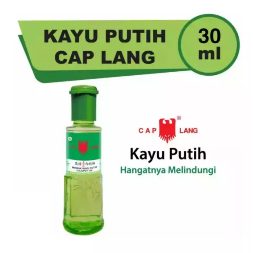 MINYAK KAYU PUTIH CAP LANG 30 ML / CAP LANG MINYAK KAYU PUTIH 30 ML