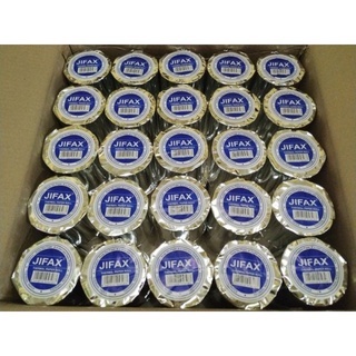 

kertas thermal JIFAX biru 80x80mm hasil print hitam per roll