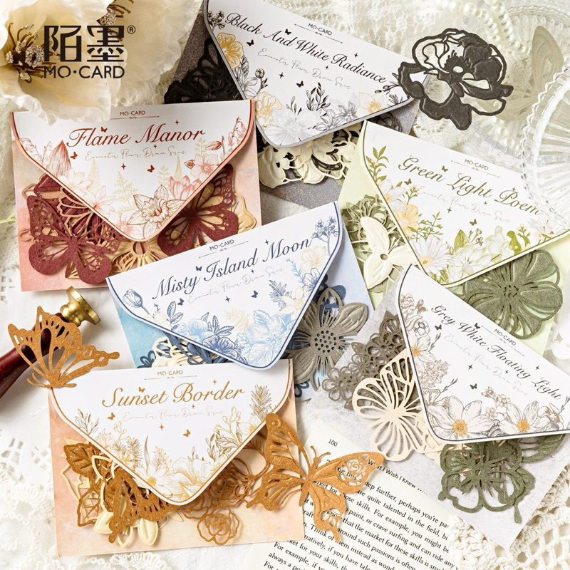 

(3DC) paper art deco dekor hiasan kertas kupu-kupu butterfly bunga flower colorful