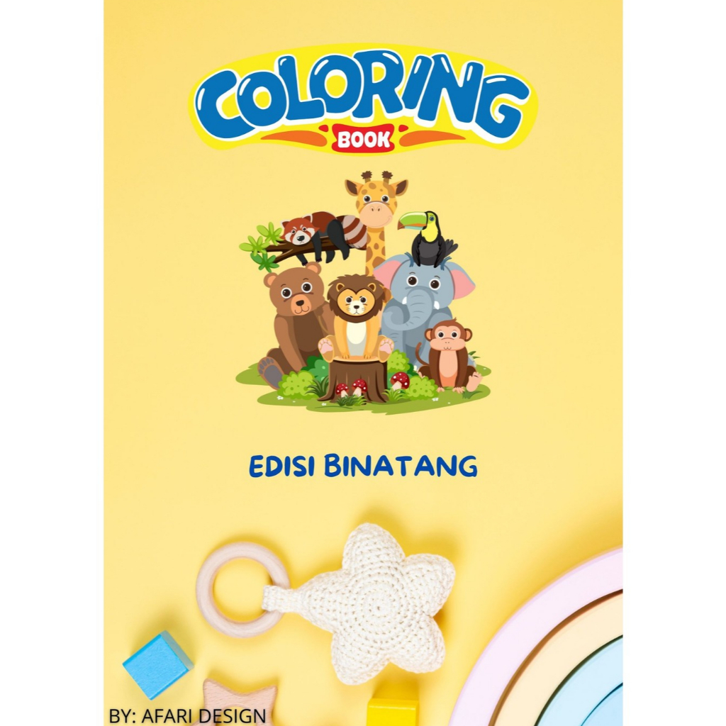 

Kertas Mewarnai Edisi Binatang by Afari Desain