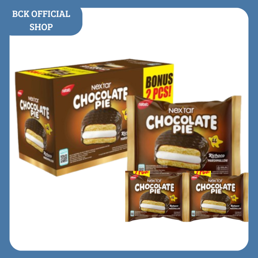 

Nextar Chocolate Pie 12x24gr Free 2 Pcs