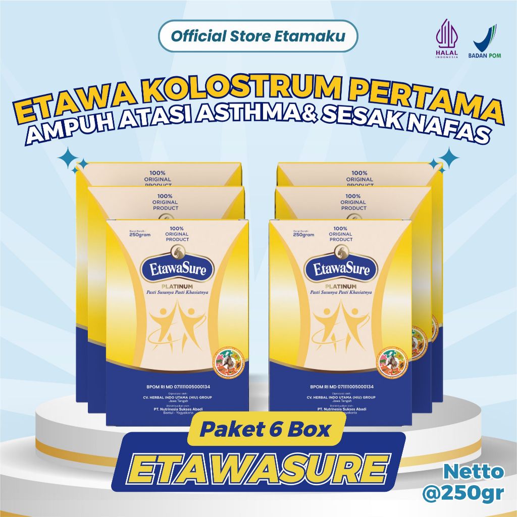 

Etawasure - Susu Kambing Mencegah Risiko Osteoporosis dan Membantu Asam Urat 6 Box