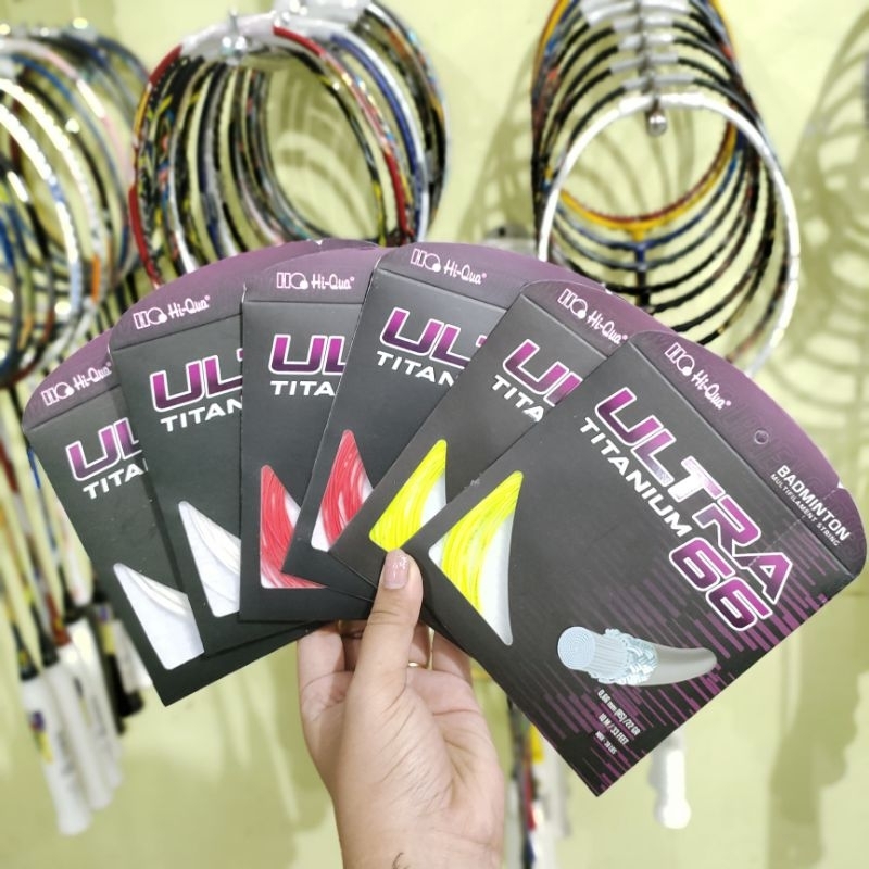 SENAR BADMINTON HIQUA ULTRA 66 TITANIUM