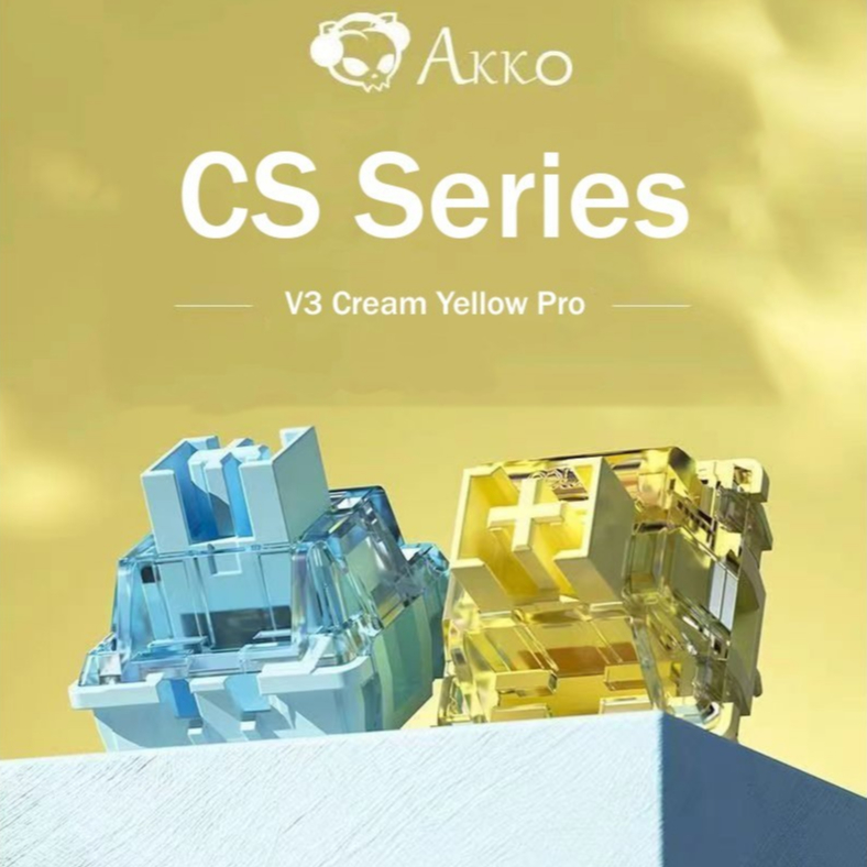 Akko Cream Blue/Yellow v3 pro Mechanical Switch