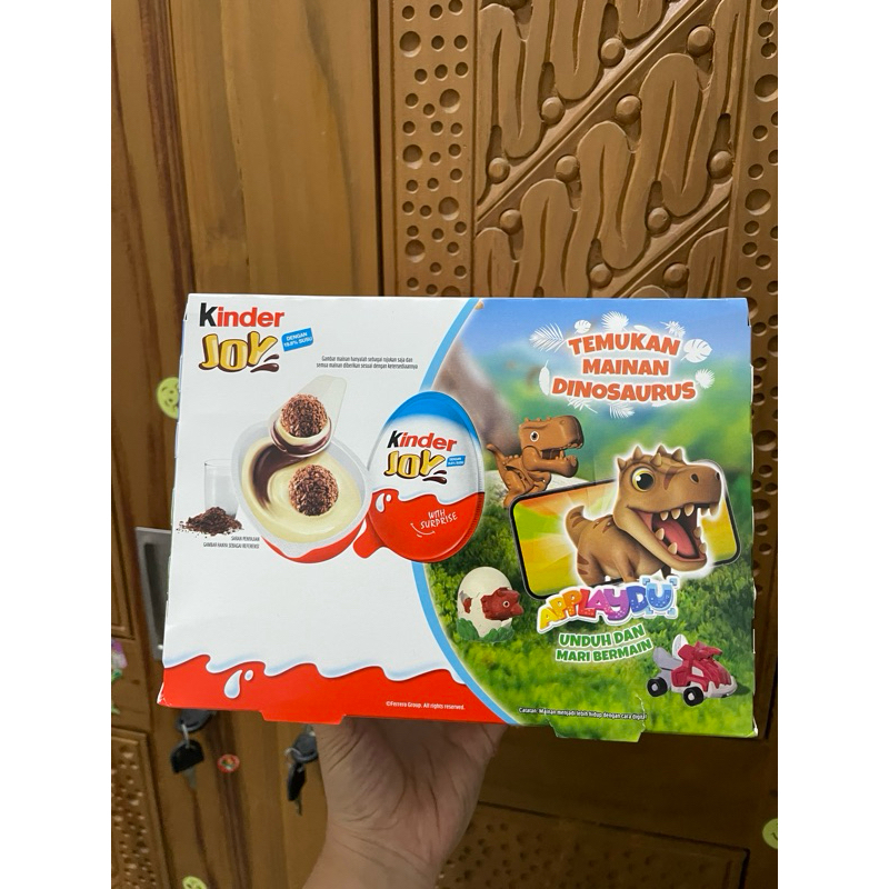 

Kinder Joy Temukan Mainan Dinosaurus 1 pak isi 24 pcs