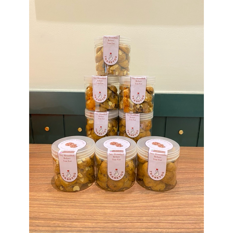 

BITCOOKIES BYRSN (Semi Soft Cookies in jar 500ml) HomeMade with Care n Love