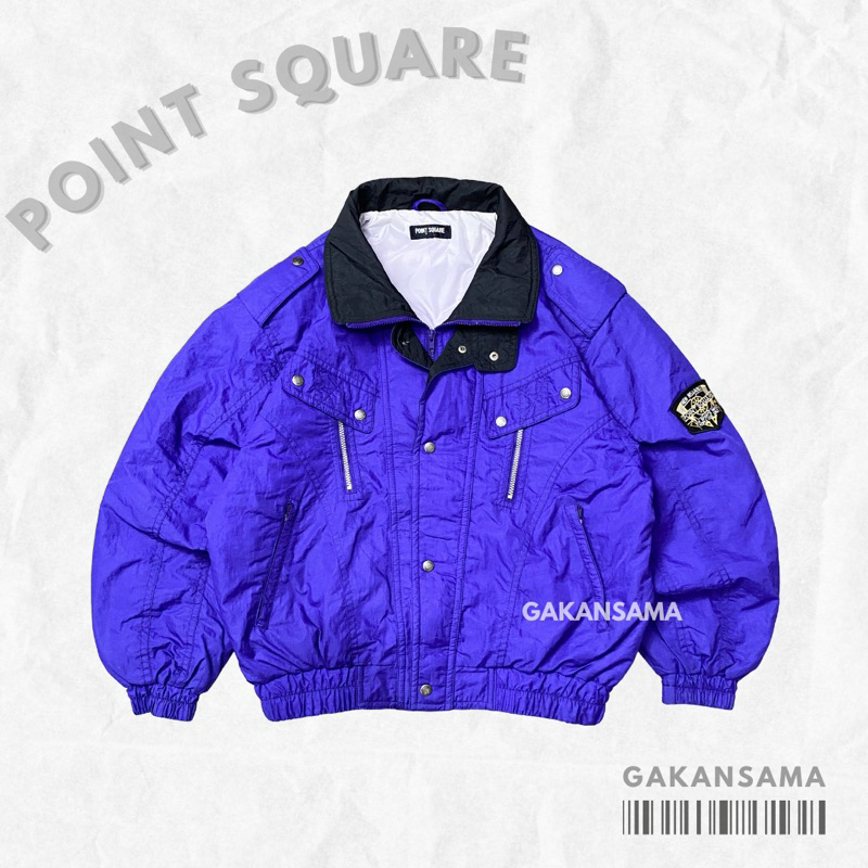 JAKET CROP VINTAGE RACING POINT SQUARE