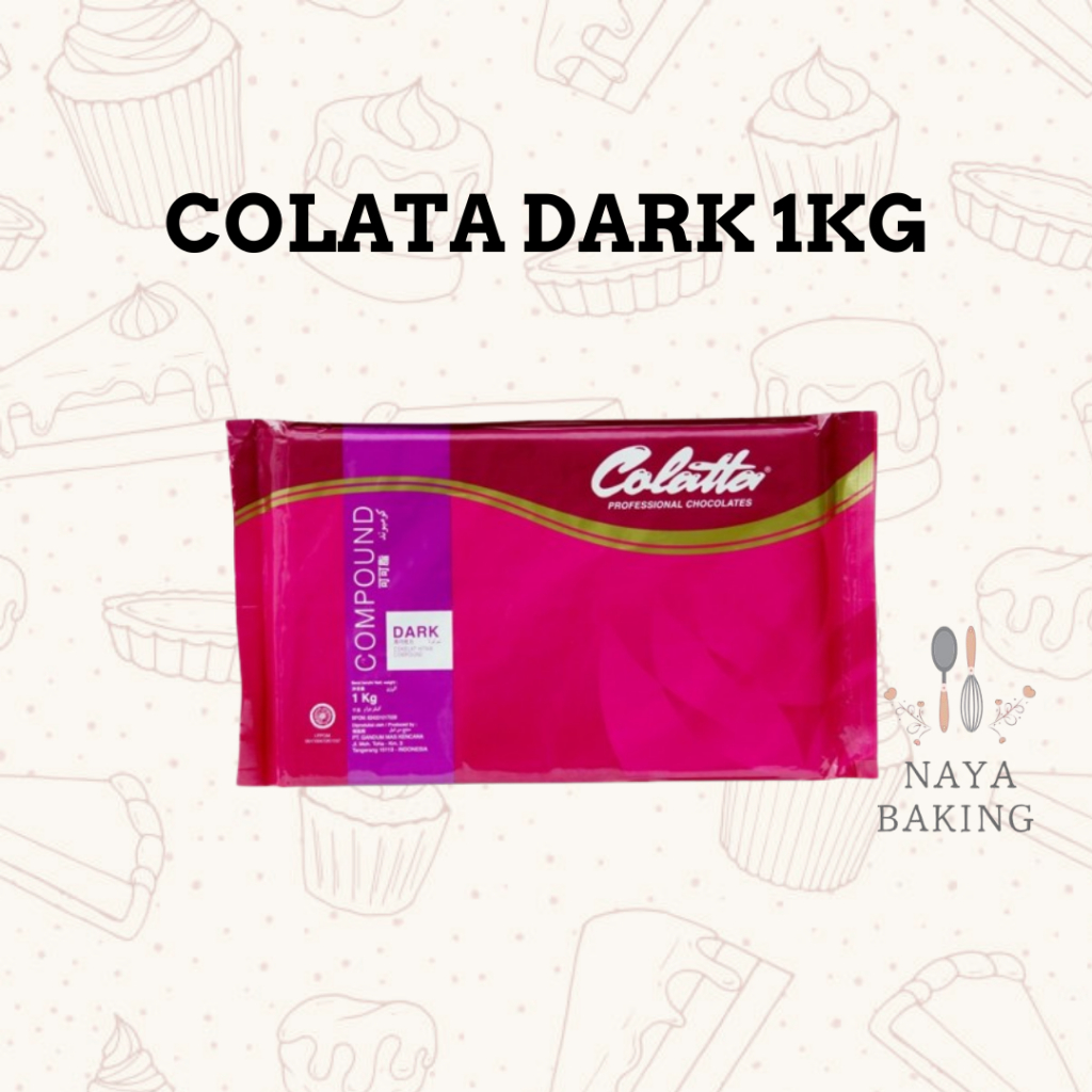 

COLATTA COKLAT COMPOUND 1KG/ DARK, MILK, WHITE KEMASAN 1KG