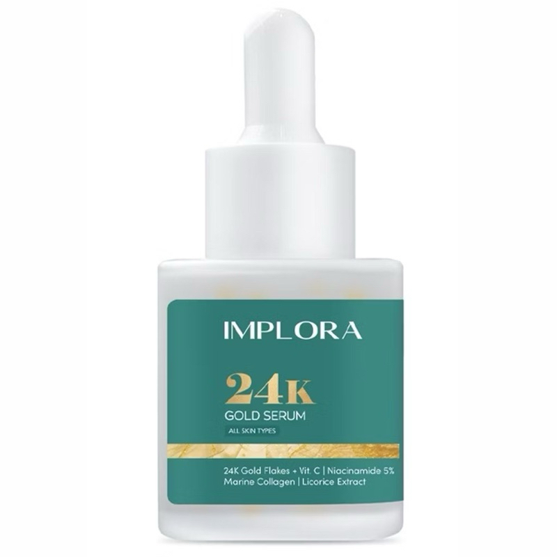 Implora 24K Gold Serum - Serum wajah