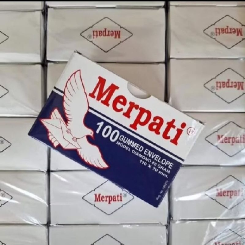 

Amplop Merpati Kecil Polos Ukuran 70x110 Satu Slop Isi 5 Pack