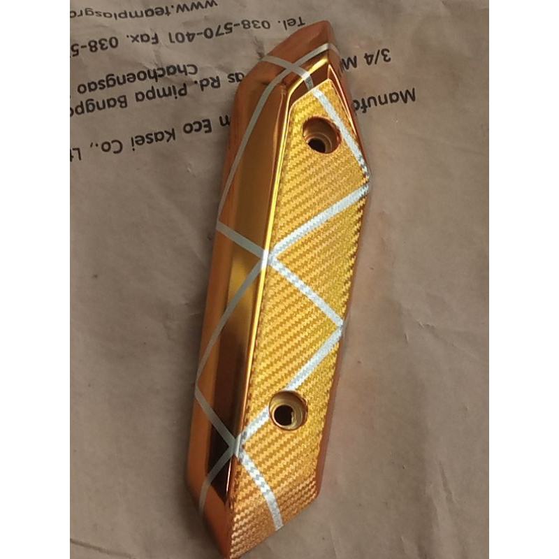 protector tameng knalpot Honda Beat fi k25 variasi gold