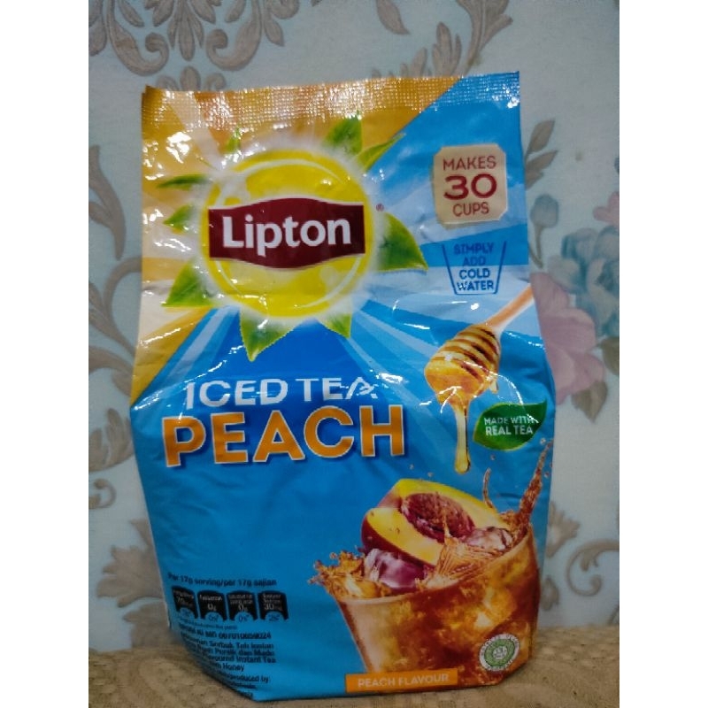 

Lipton Iced Tea Lychee (leci) / Peach 510gram