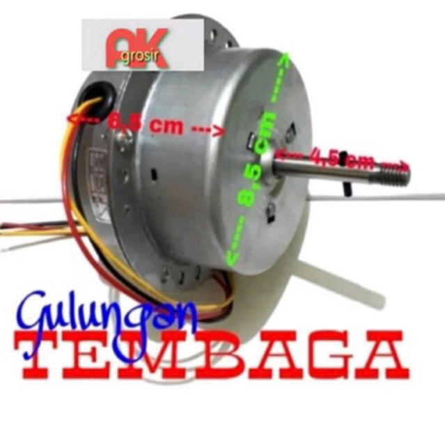 Dinamo Exhaust Fan Ori TEMBAGA motor kipas Maspion Original Grade sparepart kipas angin