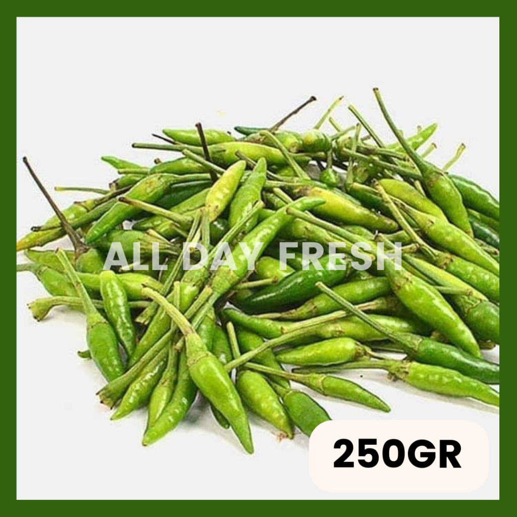 

[JABODETABEK] Cabai Rawit Ijo Pack 250gr 500gr 1kg