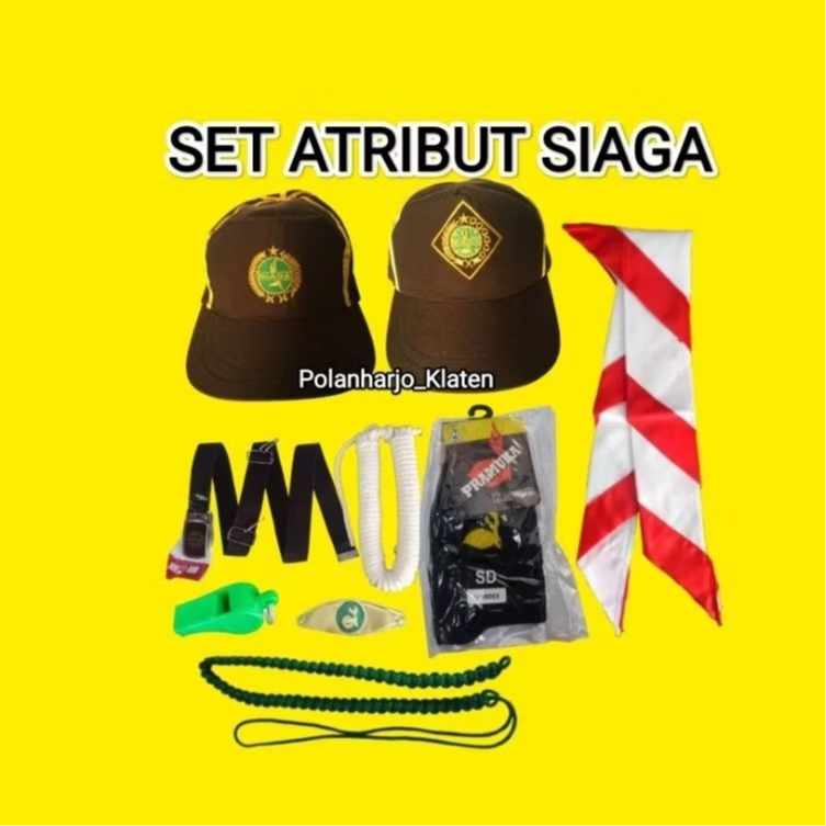 Set Perlengkapan Pramuka Siaga / Set Atribut Pramuka Siaga