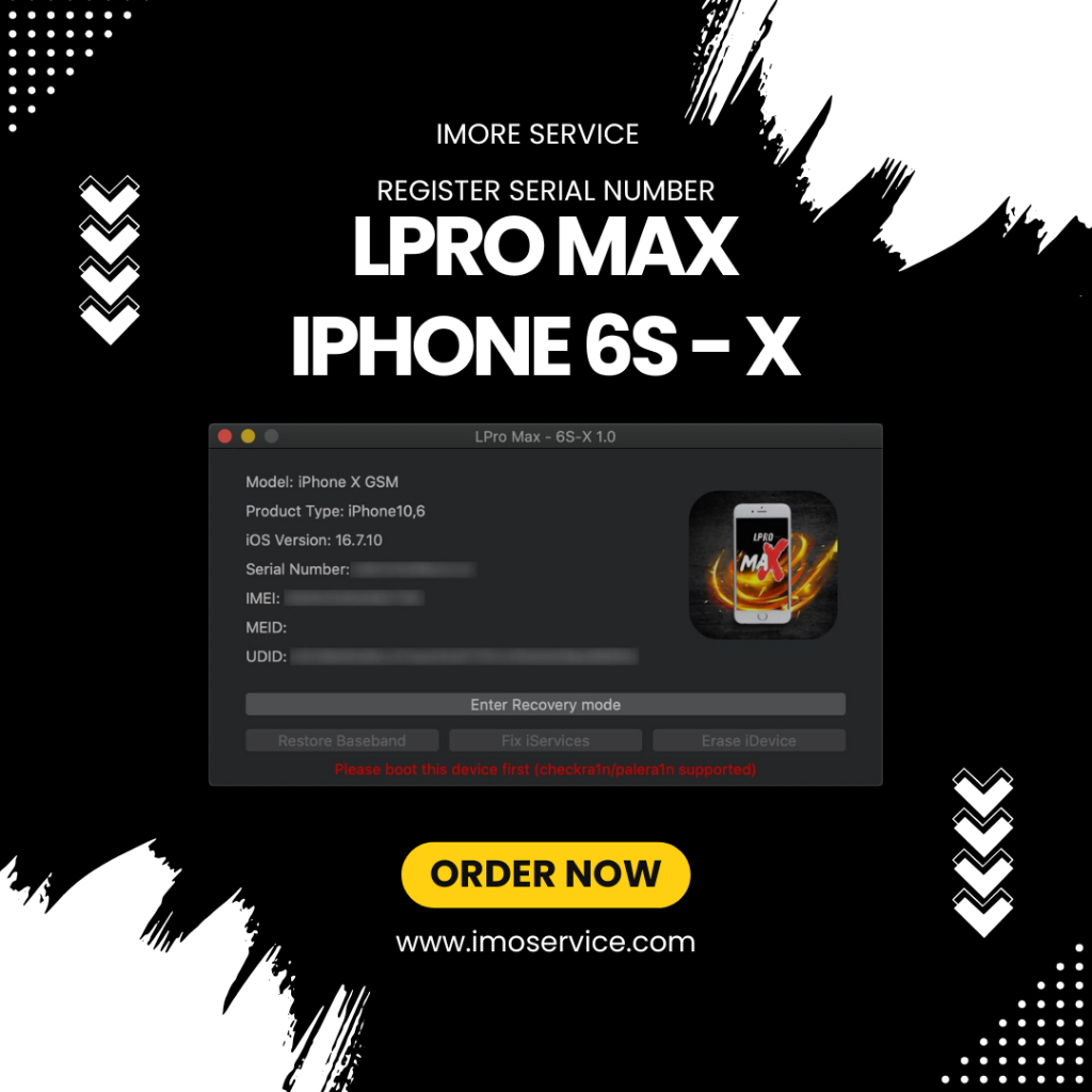 LPRO MAX BYPASS CELL IP 6S SAMPAI IP X | BYPASS IPHONE PREMIUM | BYPASS CELL IPHONE PREMIUM | REGIST