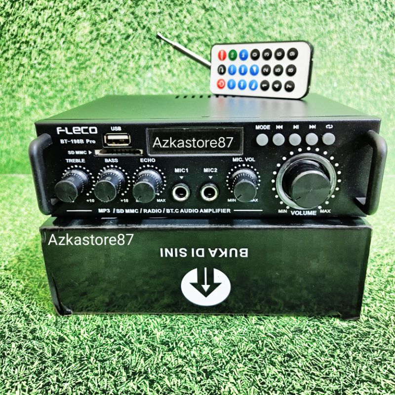 READY STOCK AMPLIFIER FLECO 198B PRO 2000WATT COD amplifier 2000 watt amplifier karaoke **
