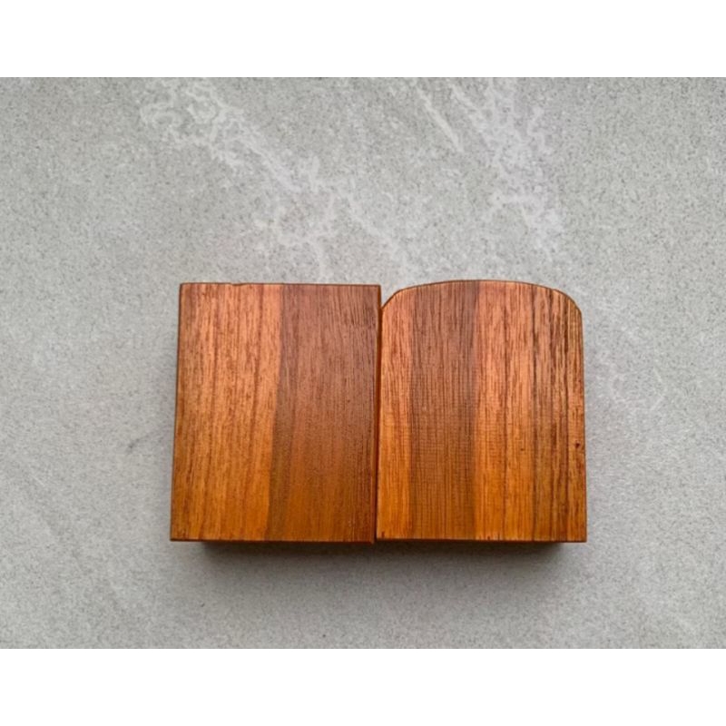HANDPHONE HOLDER TEMPAT CAS HP DINDING KAYU JATI MINIMALIS AESTHETIC