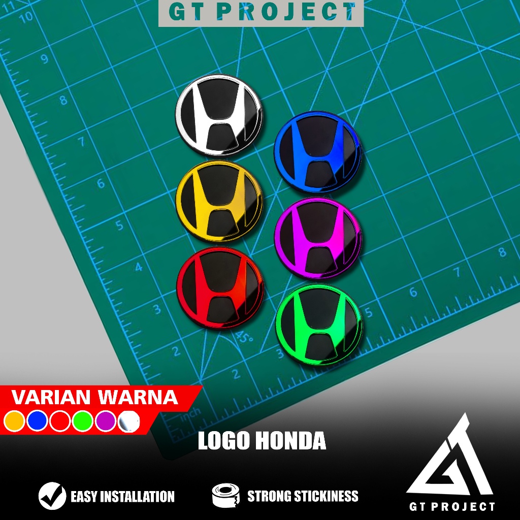 EMBLEM LOGO HONDA BULAT TIMBUL 3 DIMENSI GT PROJECT