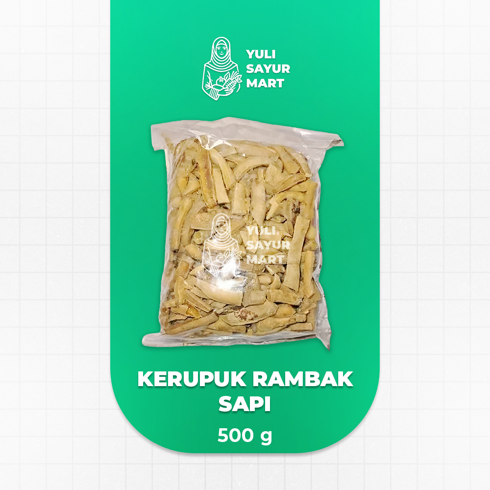 

Kerupuk Rambak Sapi 500g - Yuli Sayur Mart