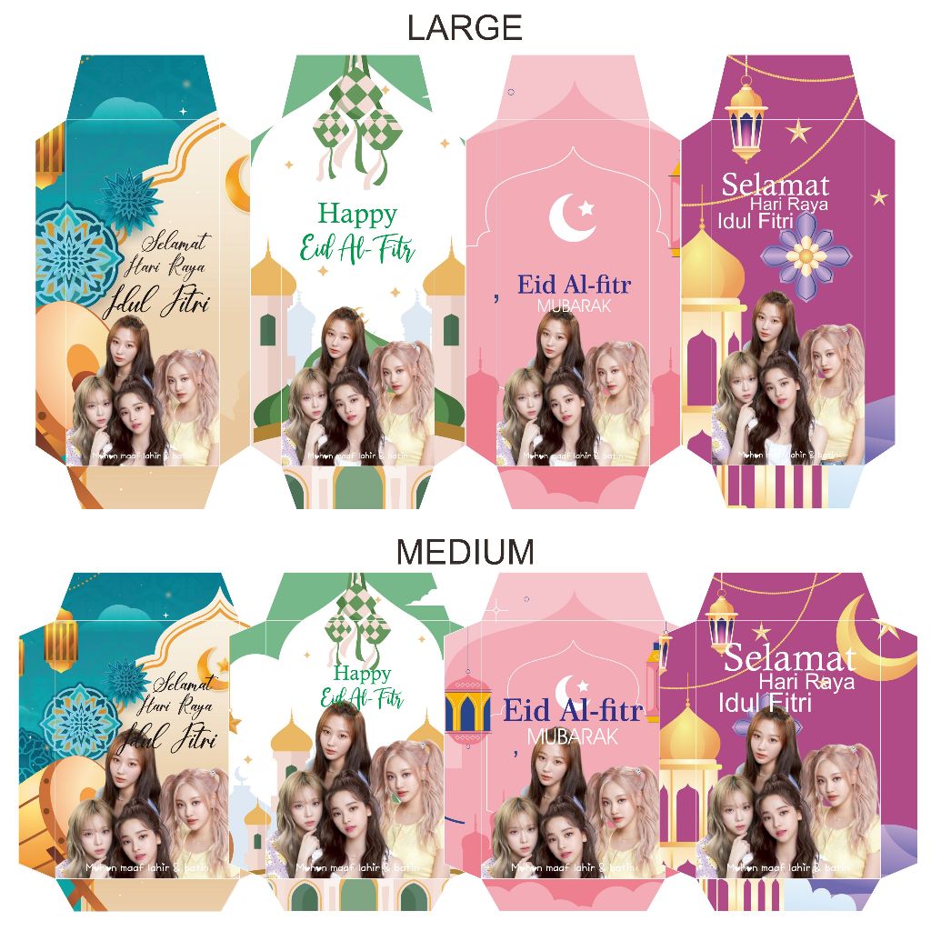 

1 PAK ISI 12PCS AMPLOP LEBARAN AESPA / AMPLOP THR AESPA / AMPLOP IDUL FITRI AESPA