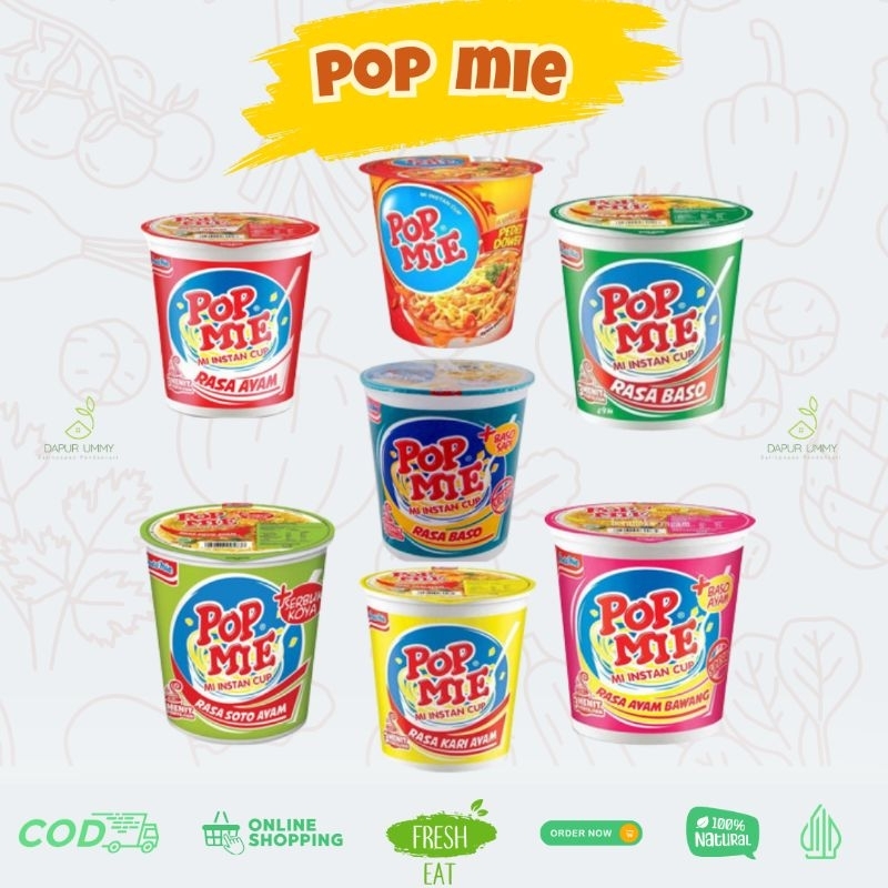 

POP MIE all varian