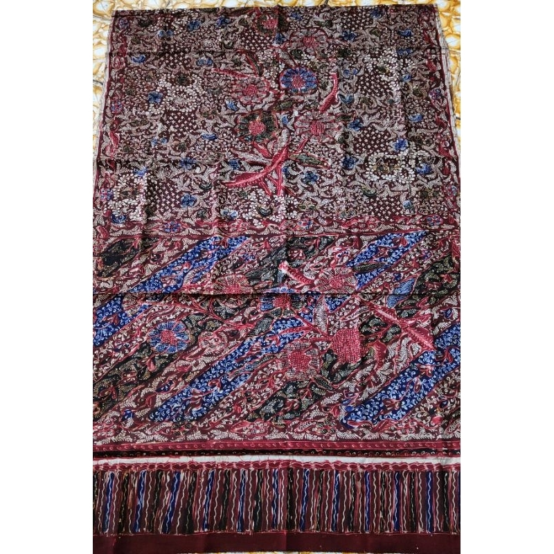 Gendongan Bayi Batik Tulis Lasem Sekar Jagad Merah