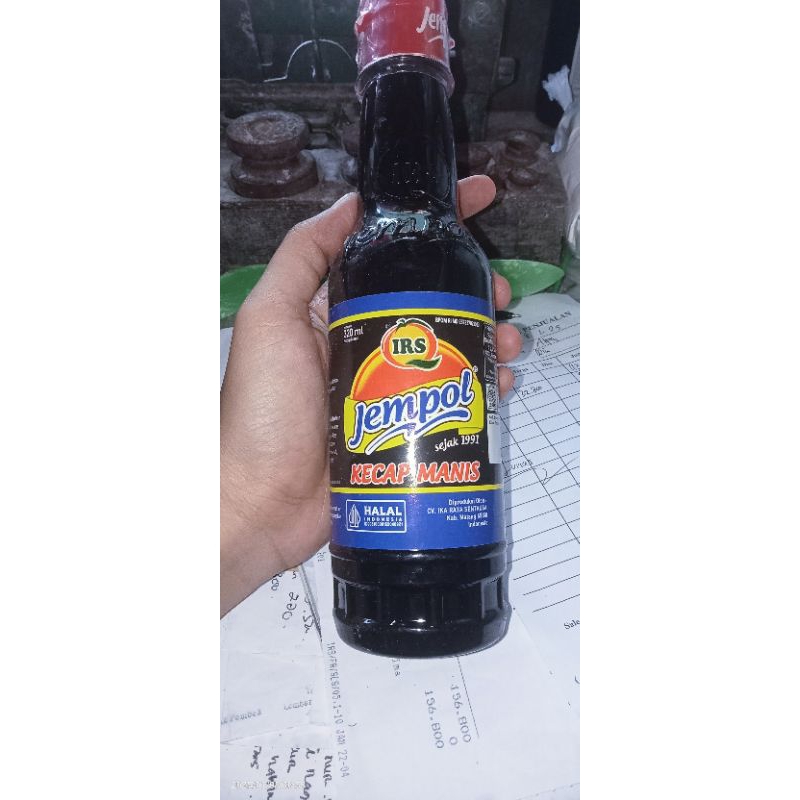 kecap manis cap jempol kemasan botol