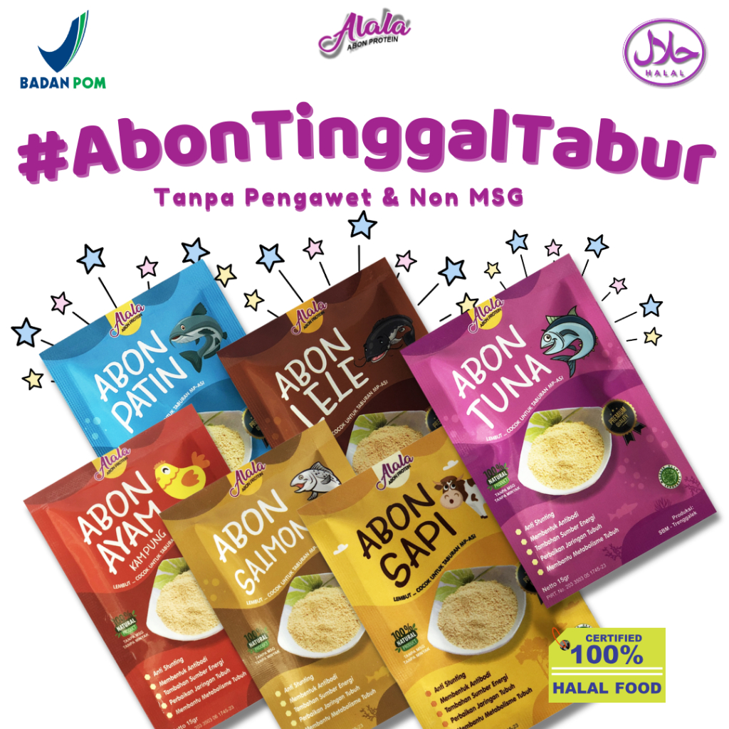 

Alala Abon Bayi 8 Bulan Abon Mpasi Booster Bb Bayi Anak Abon Bayi Penambah Nafsu Lahap Makan Anak
