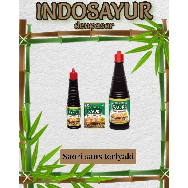 

Saori Saus teriyaki _INDOSAYUR