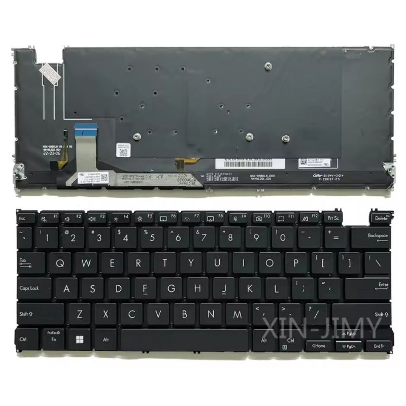 ORIGINAL Keyboard Asus Zenbook 14 Oled UM3402 UM3402YA UM3402YAR UM3402Y UM3402DA UM3402MA UM3402QA