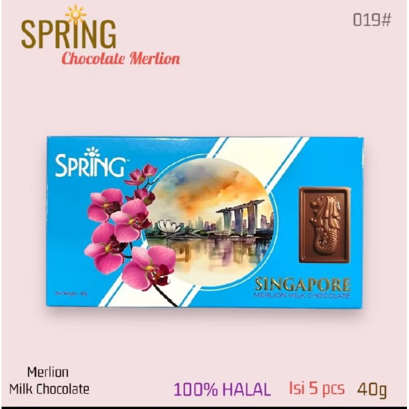 

Coklat Spring Merlion Singapore 40 Gram Impor Halal