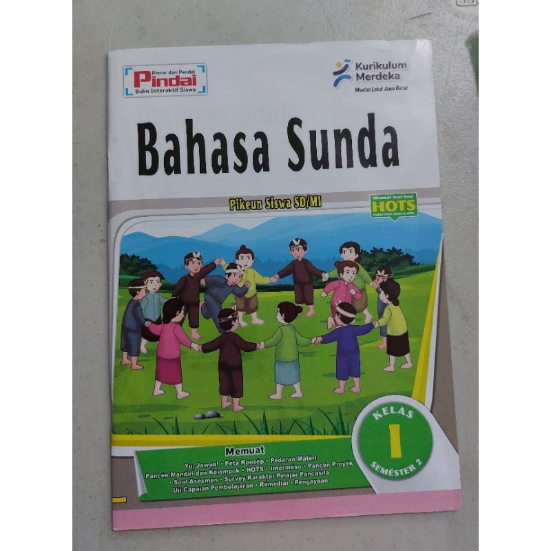LKS PINDAI BAHASA SUNDA SEMESTER 2 KELAS 1 SD