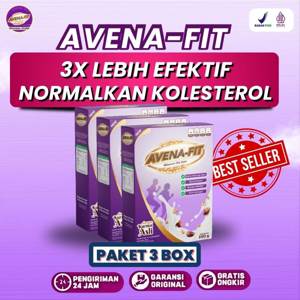 

PROMO AWAL TAHUN Avena Fit 3 Box Special Price - Sereal Oat 3x Lebih Efektif Bantu Turunkan Kolesterol dan Gula Darah Tinggi