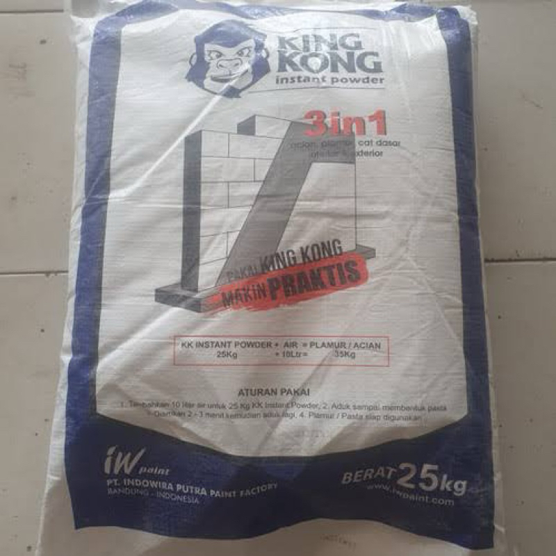 Plamir Kingkong 25kg hanya instant