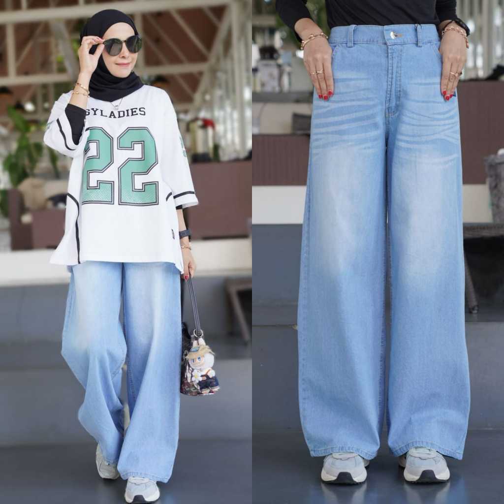 Long Kulot Soft Jeans By GYL