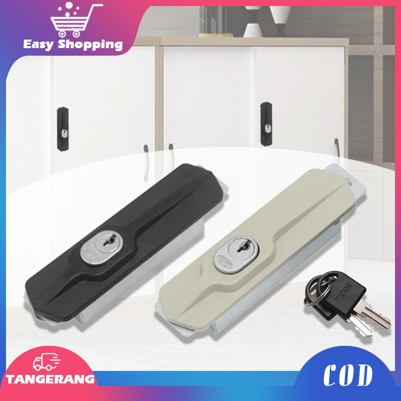 1set Kunci Lemari Sleding Pintu Geser Kunci Lemari Arsip Sliding Kunci Filing Kabinet