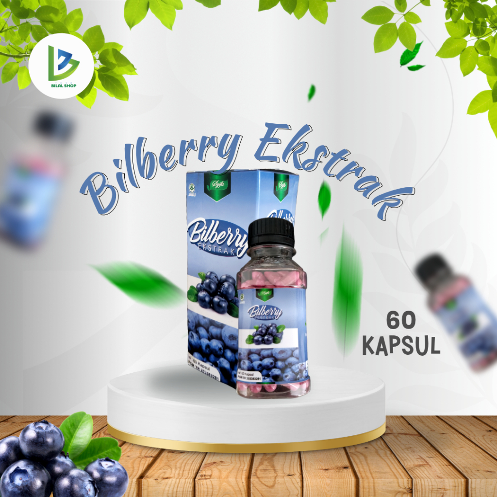 BILBERRY EXTRACT 60 KAPSUL