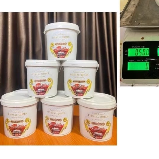 

Kurma Al-Qassiem empuk toples isi 500 gr