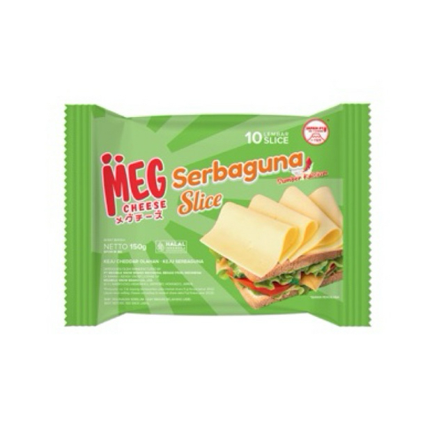 

MEG Keju Serbaguna Slice 10s