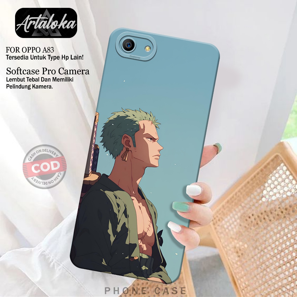 Case Hp OPPO A83 Fashion Case Anime Softcase OPPO A83 Silikon TPU Pro Camera Casing OPPO A83 Cover H