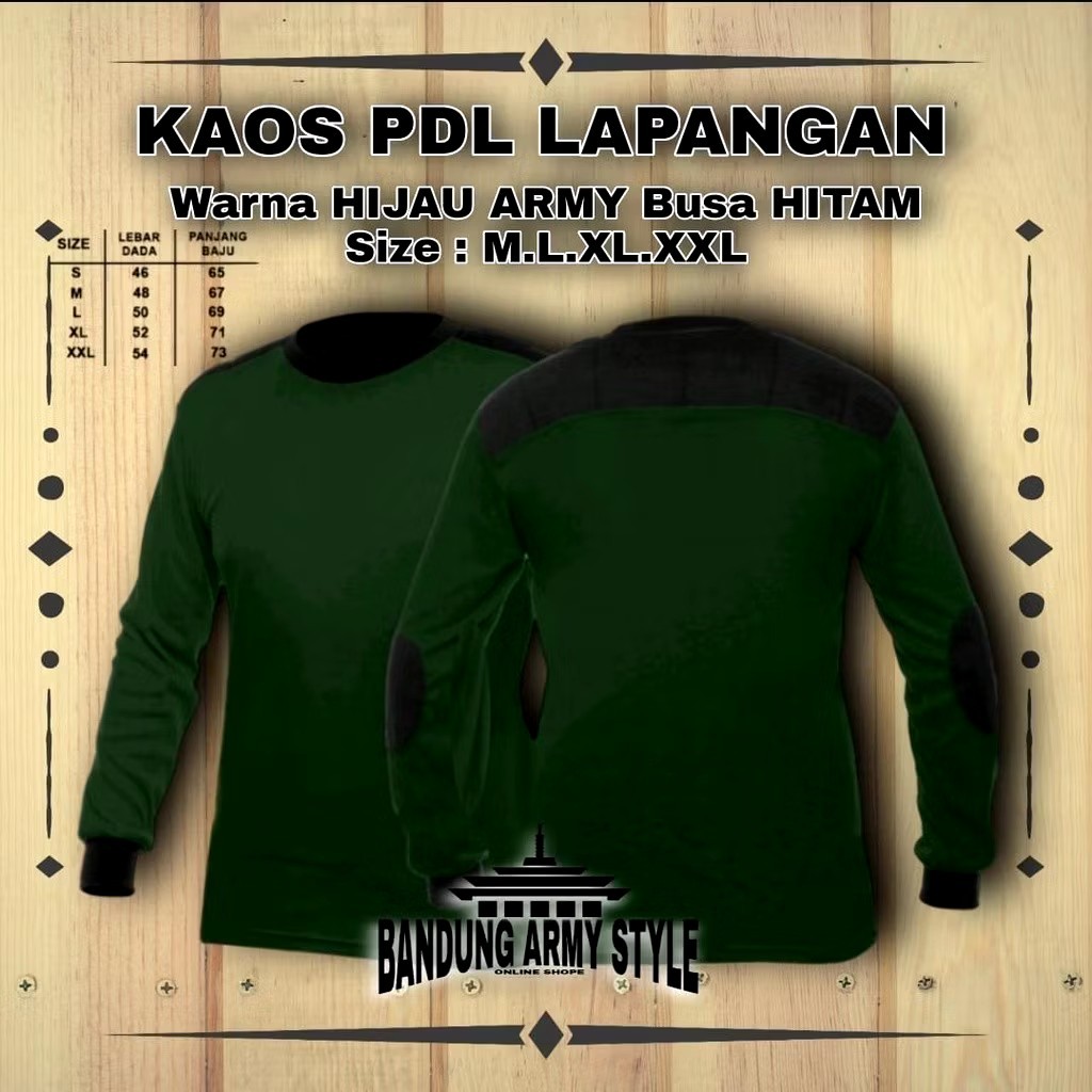 BAJU PDL LAPANGAN WARNA BIRU TERBAIK