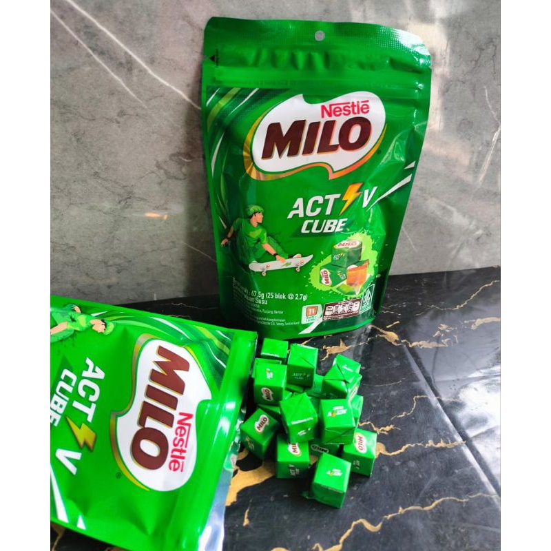 

Nestle Milo ACT V Cube isi 25 pcs