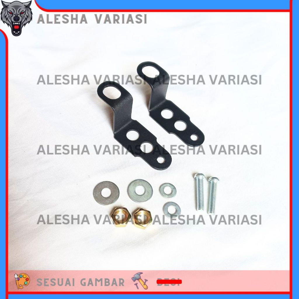 BRACKET LAMPU TEMBAK KOLONG XSR 155 BRAKET BREKET DUDUKAN LAMPU LASER D2 MOTOR XSR
