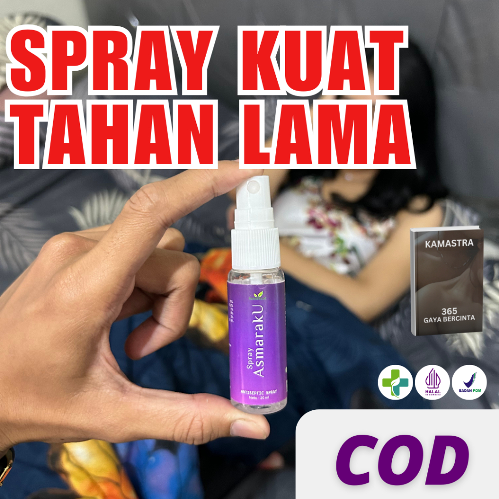 ASMARAKU Spray Kuat Tahan Lama Tanpa Efek Kebas