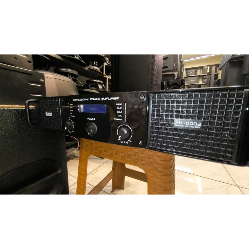 Wisdom AH10002 Power Amplifier AH-10002 AH 10002