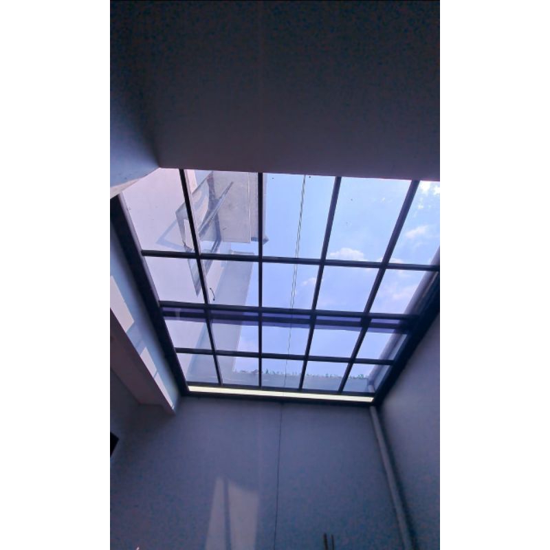 kanopi sleding buka tutup