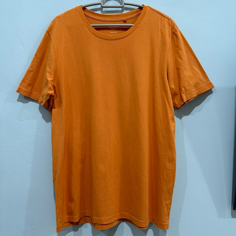 (22) Kaos Padini Polos Oren